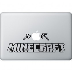 Minecraft Macbook Aufkleber